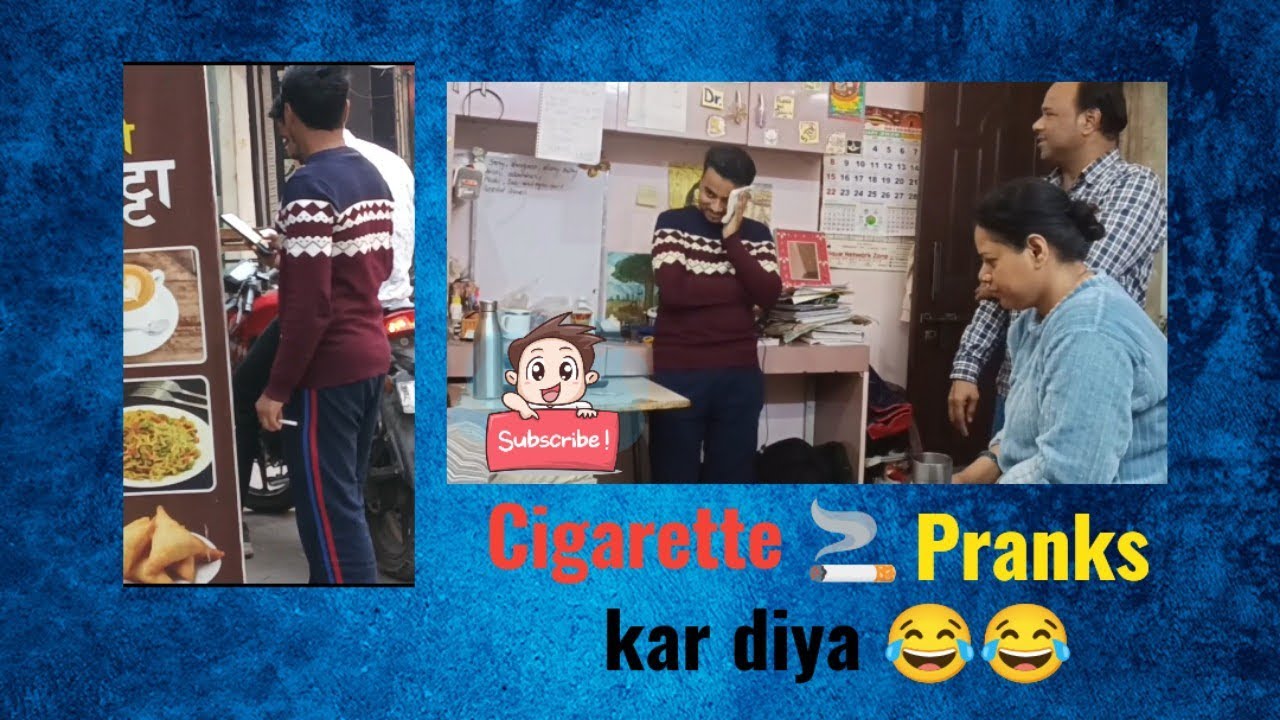 Cigarette Prank Kar Diya Mummy Par 😧😂😂, Part:-1