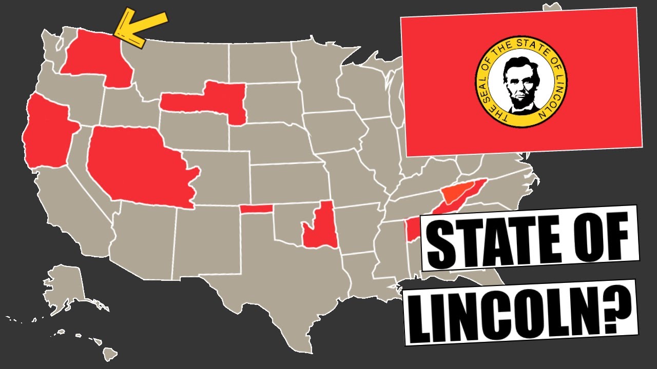 Proposed American States That Didn't Exist
