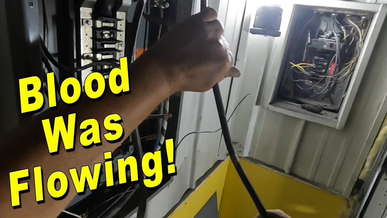 Scrapping Copper Wire & Brass Out of a Demolition Building | Bloody Battle Won!