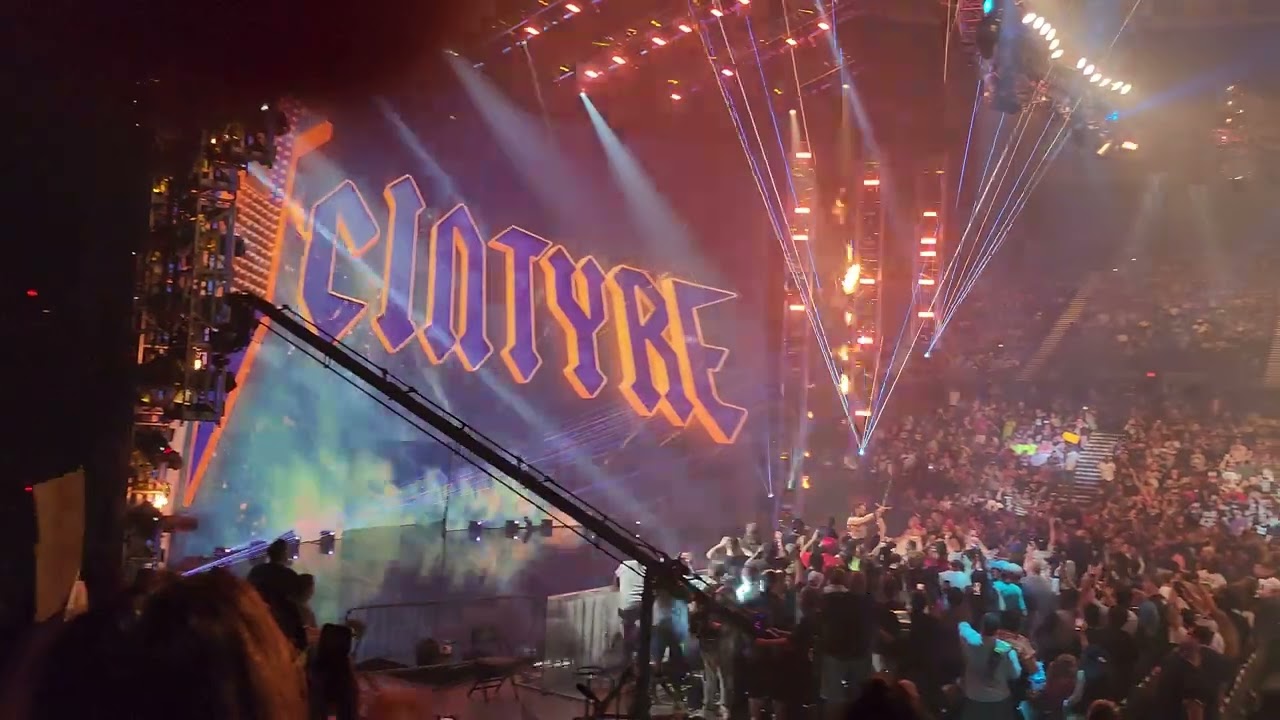 Drew Mcintyre Entrance WWE Raw Norfolk Virginia 9/11/2023 