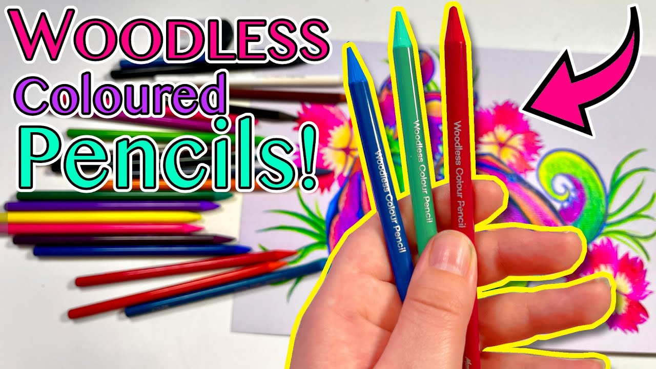 WOODLESS COLOUR PENCILS! ✏️ Great OR Gimmick?