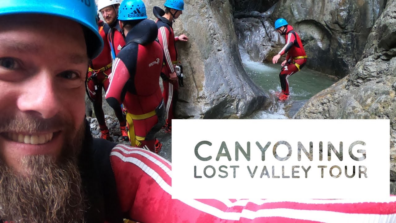 Canyoning - Lost Valley Tour in der Area 47