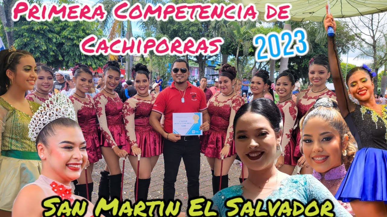 Primera Competencia de Cachiporras en El Salvador Edición 2023 #dance #viral