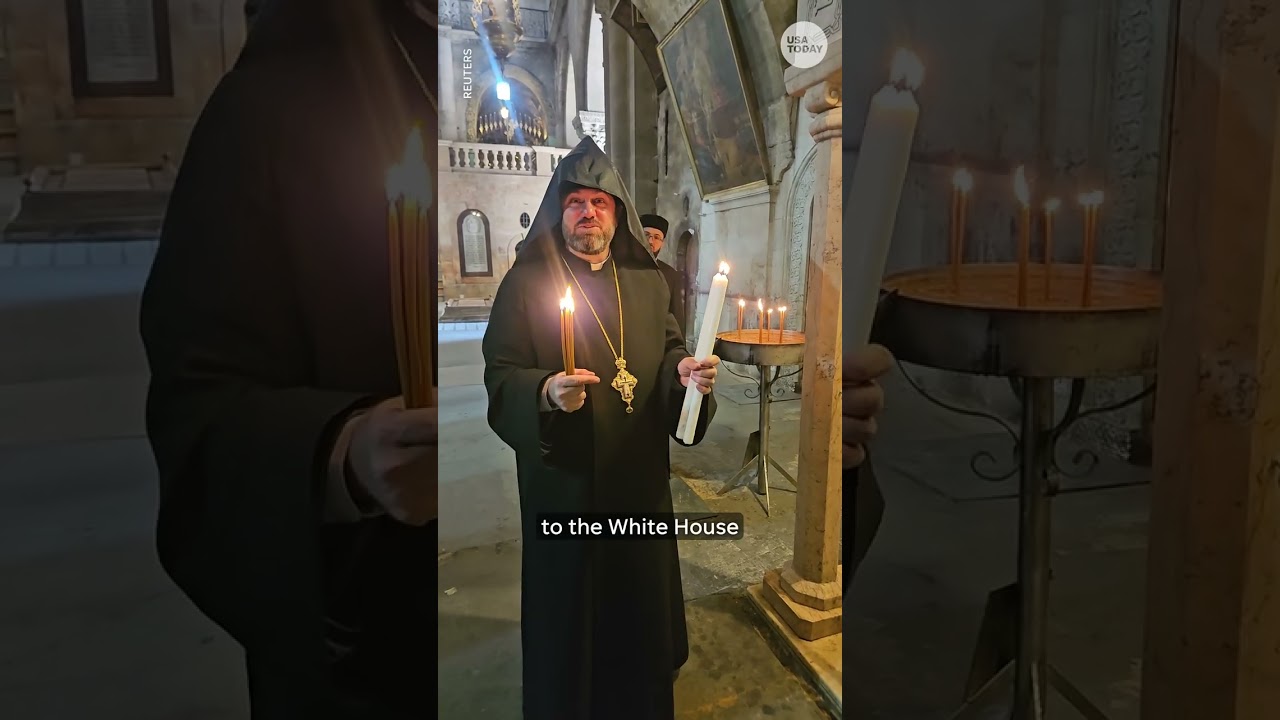 Vice President JD Vance, first lady visits Church of the Holy Sepulchre in Jerusalem
