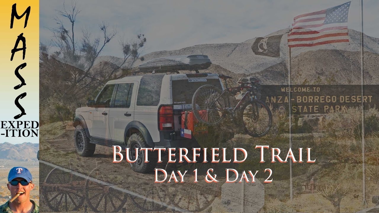 [Butterfield Trail] Anza-Borrego: Font's Point, Culp Valley,  & Vallecito Springs (Days 1 & 2) [4K]