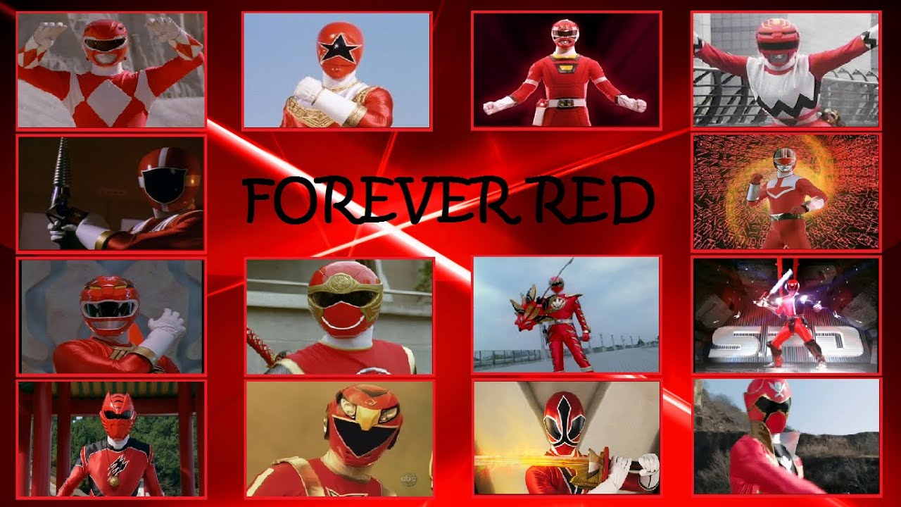 Forever Red - Red Power Rangers History 1993 - 2014