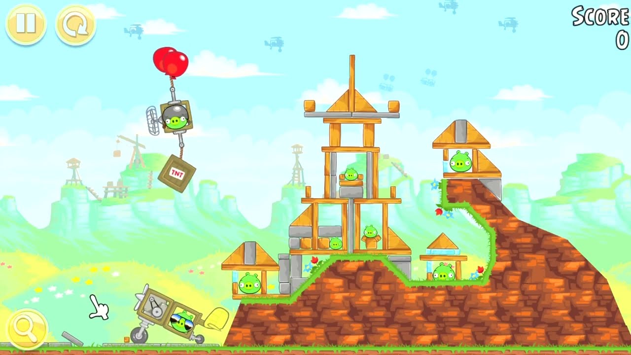 🪶 Angry Birds Classic - Red's Mighty Feathers ⭐⭐⭐ Three Stars Gameplay Walkthrough All Levels
