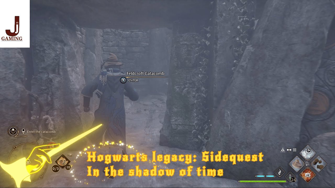 Hogwarts legacy In the shadow of time Sidequest walkthrough