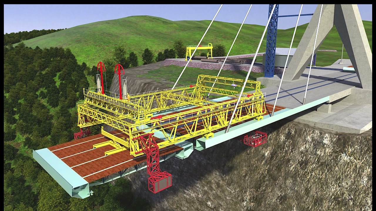 MSIKABA CABLE STAY BRIDGE, DECK LAUNCHING, SOUTH AFRICA