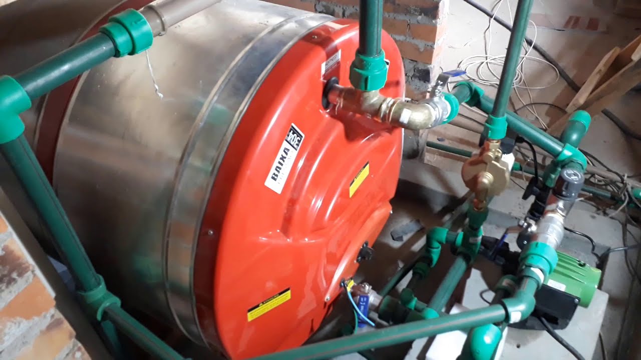 COMO INSTALAR SIST DE AQUECIMENTO SOLAR  POR CIRCULAÇÃO FORÇADA E EQUILÍBRIO DE PRESSÃO PÓS BOILER