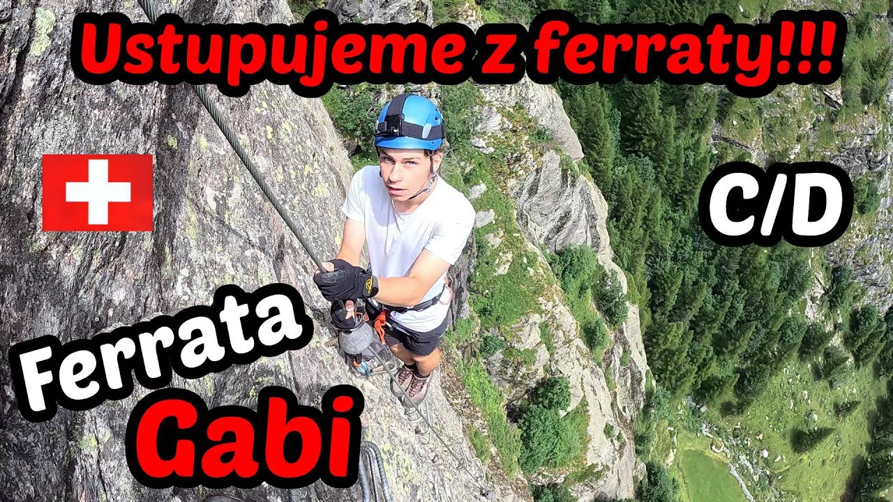 Exponovaná Ferrata Hned Pod Simplon Pass - Ferrata Gabi | #4