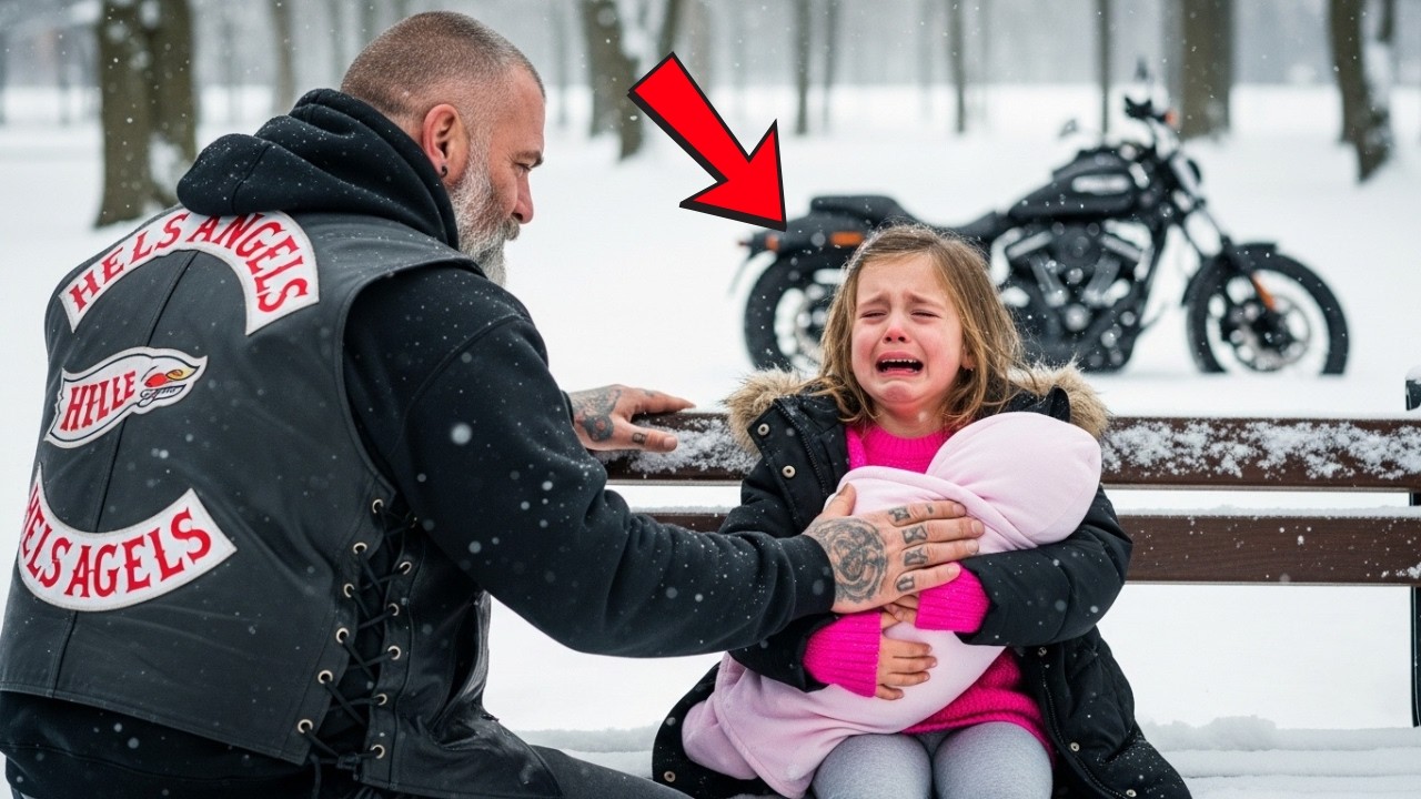 “Don’t Hurt Us,” the Little Girl Cried — The Hells Angel’s Response Broke Everyone