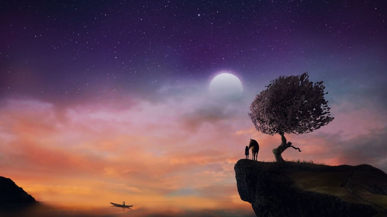 Minor Key Relaxing Piano Music for Sleep, Melancholic Ambient Night Music