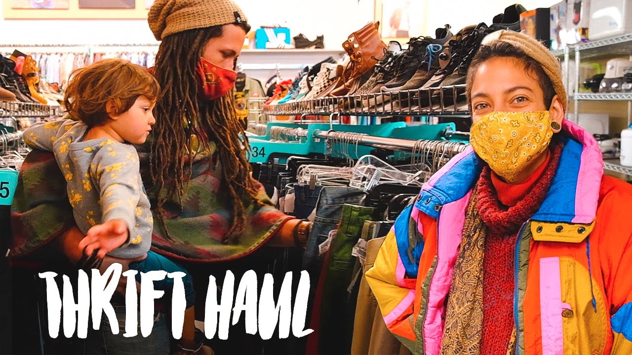 Thrift with us // Where we buy our clothes!