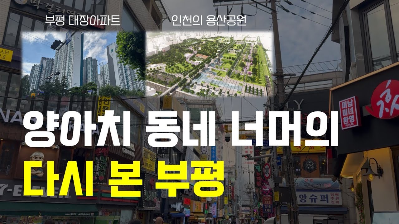 알고 보면 인천의 핵심, 부평의 '진짜' 얼굴 | 인천광역시 부평구 (주거시설, 교통, 향후전망)