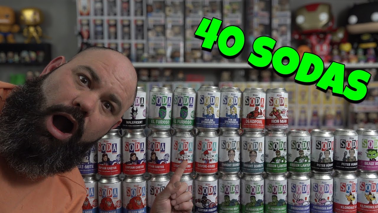How Many Chases Does Beard of Pop Get When He Opens 40 Funko Sodas?