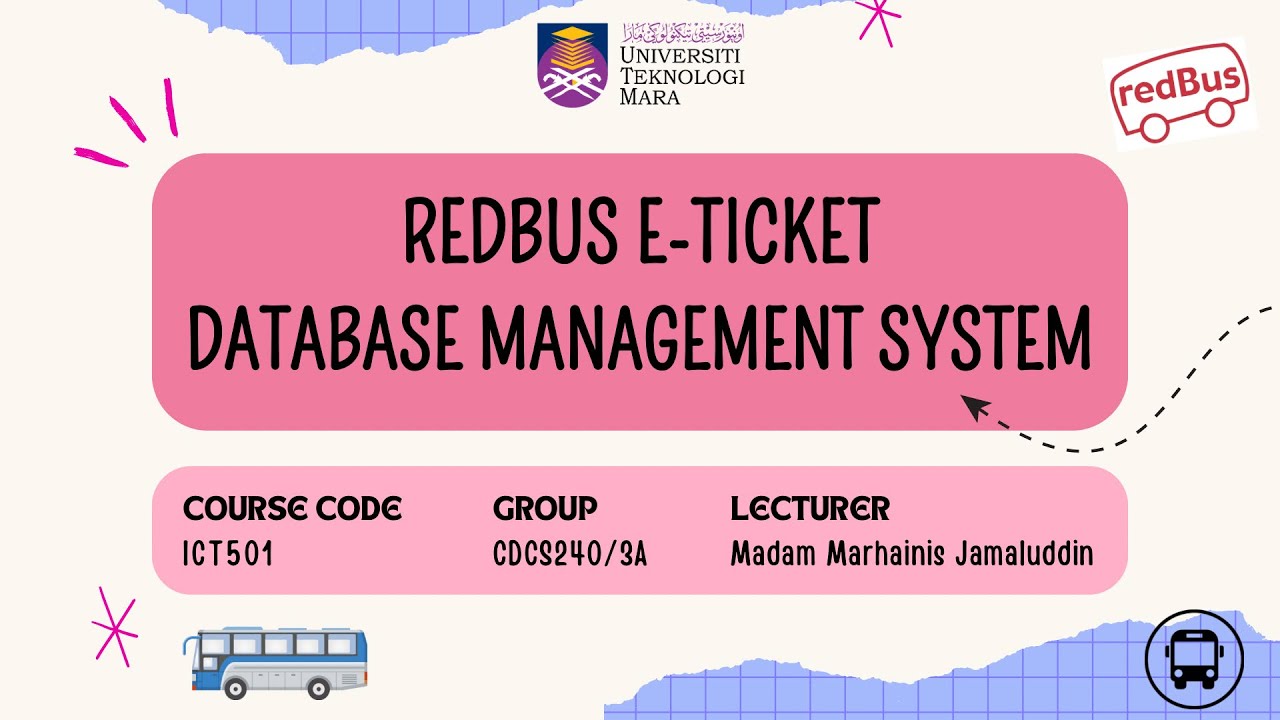 ICT501 Database Management System | Group Project