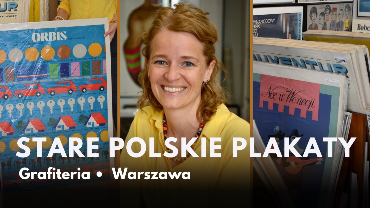Stare polskie plakaty i grafiki  O prowadzeniu galerii Grafiteria w Warszawie • Magda Sosenko
