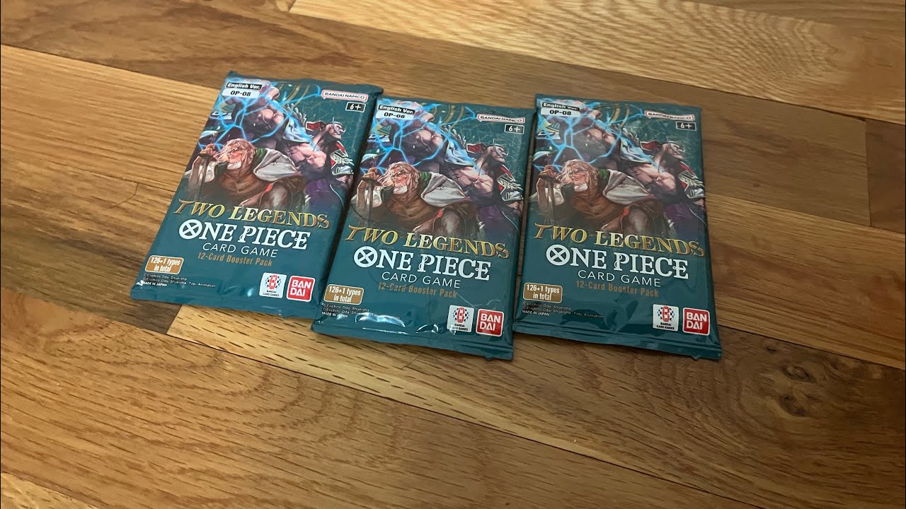 Explore My First OP-08 TCG Opening Booster English Packs