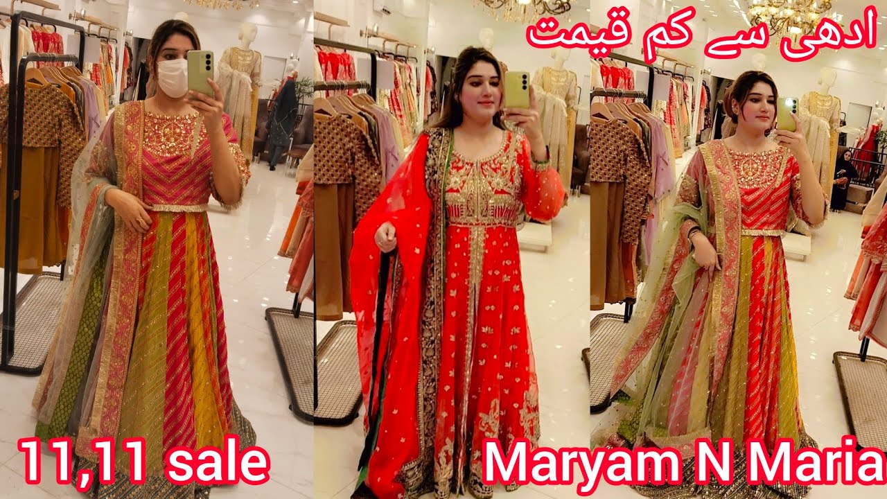 Maryam N Maria B flat 70%off sale || Maria B new winter Arrival Luxury brand ||