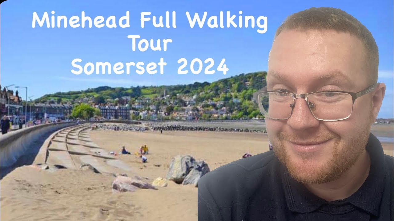 Minehead Full Walking Tour 2024 - Cafes - Shops - Beach Walk