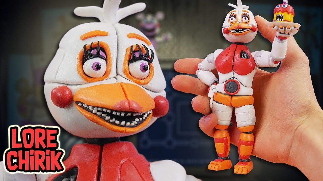 Создание Funtime Chica из серии Пять ночей с Фредди 6