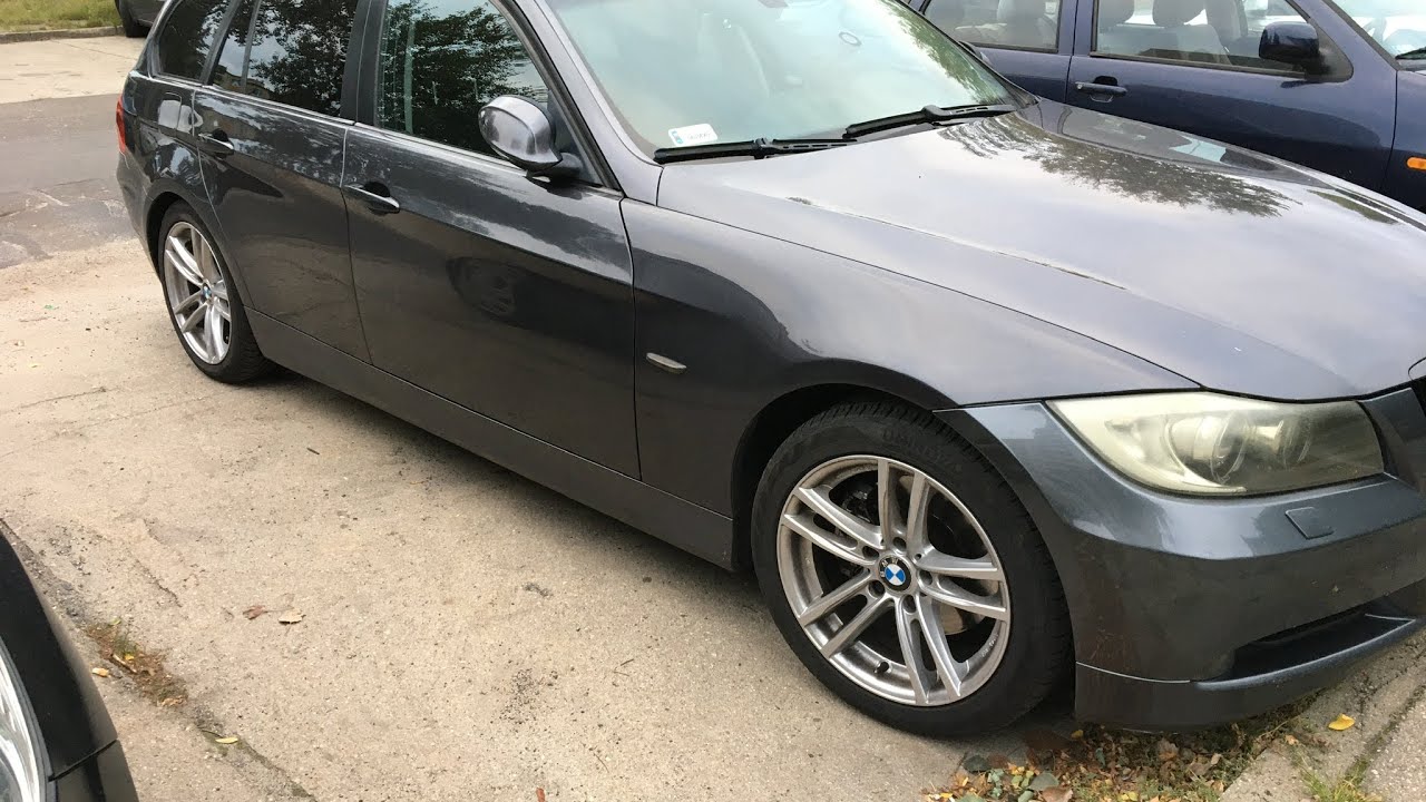BMW E90/91 wymiana klocków tył i kasowanie inspekcji.