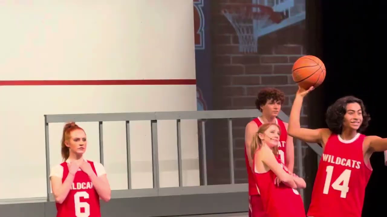 Rolls Royce as Troy Bolton in Disney High School Musical.  Directed by Angela Ward.