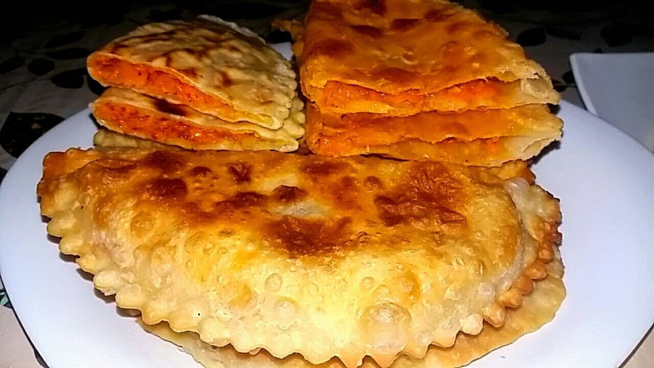 САМЫЕ ВКУСНЫЕ ЧЕБУРЕКИ с тыквой в Пост.