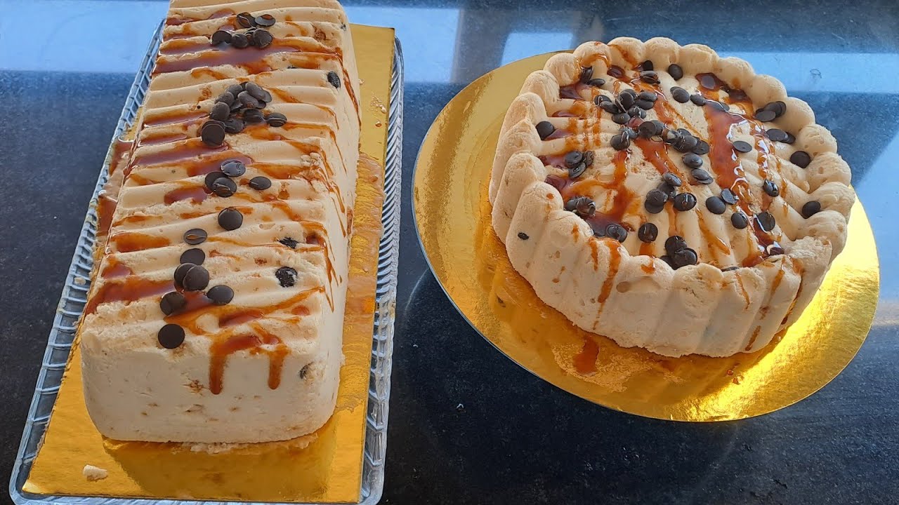 Glace aux nougats glacés/كلاص بنكهة نوكا والكراميل روعة