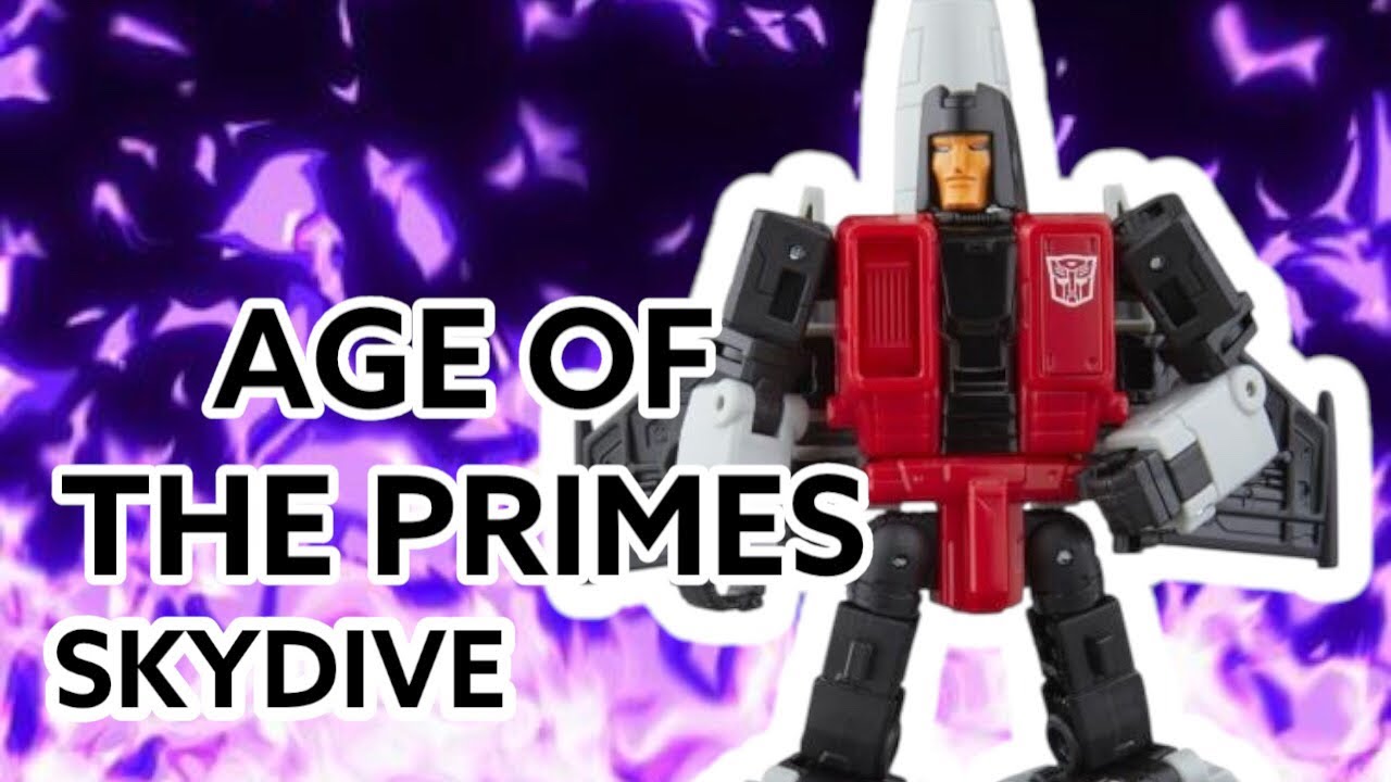 (Sky diving)#transformers Age of the Primes Skydive 