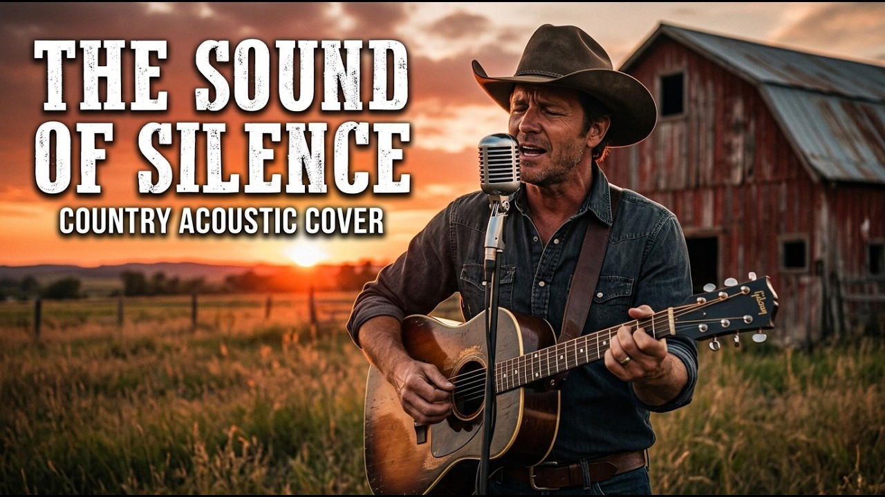 The Sound of Silence – Simon & Garfunkel | Emotional Country Acoustic Cover