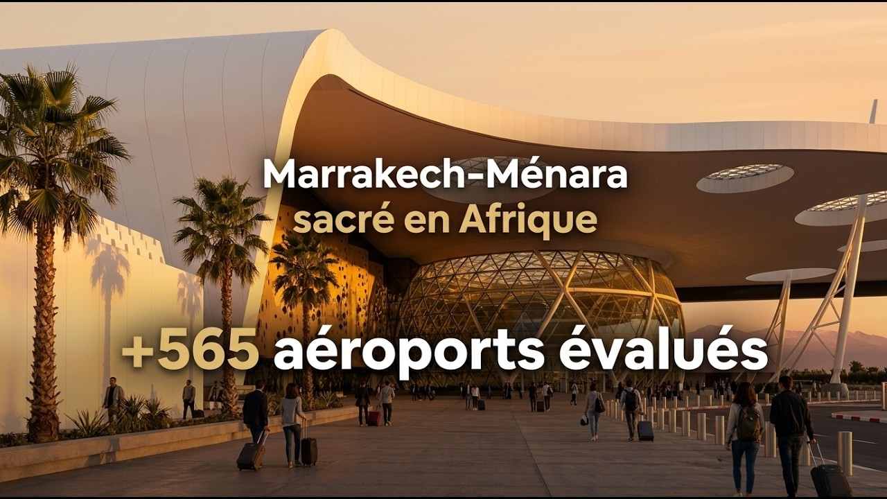 Marrakech-Ménara sacré meilleur aéroport d’Afrique