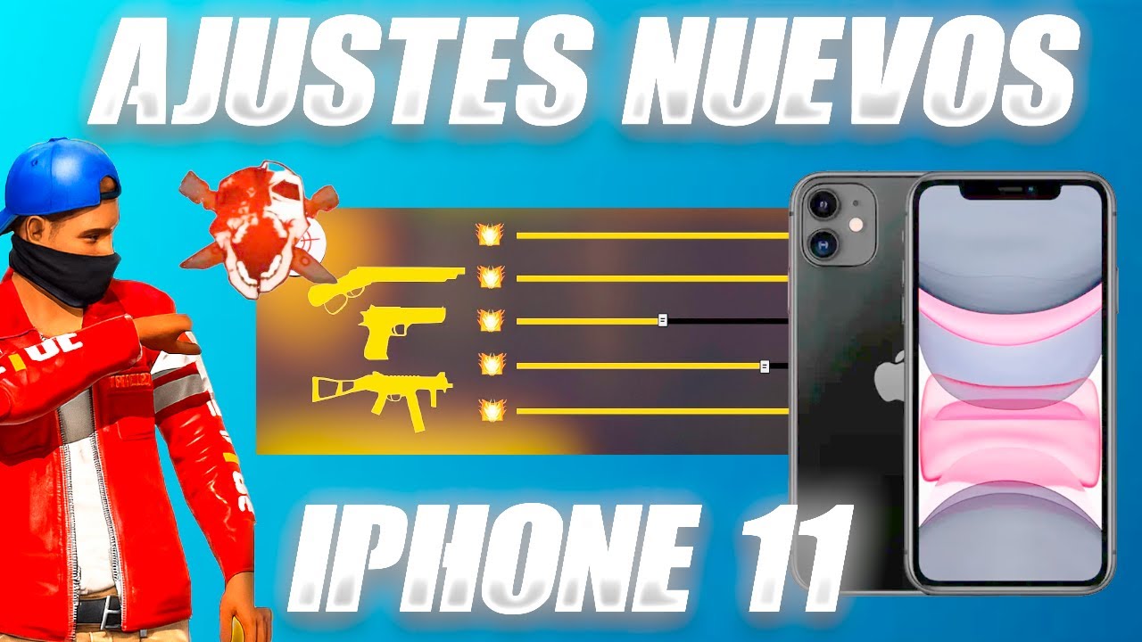 LA MEJOR Configuración  para iphone 11 FREE FIRE 2025 