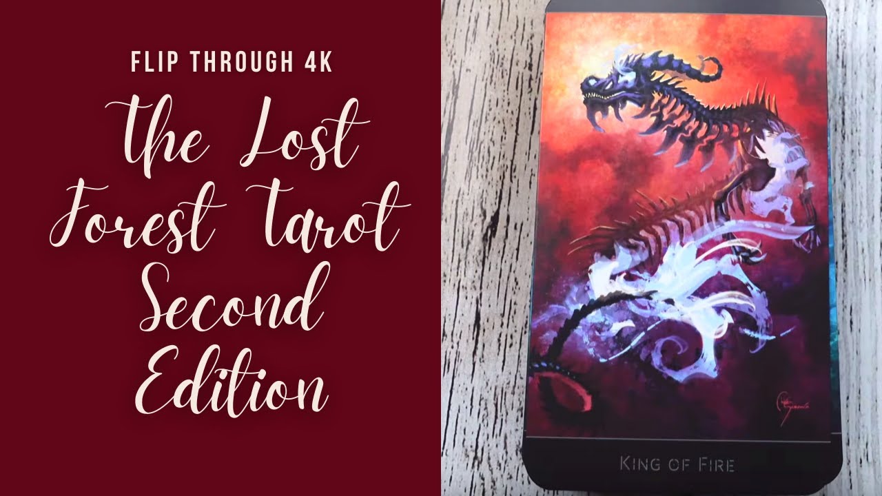 The Lost Forest Tarot - Second Edition - 80 cards Flip Through 4K