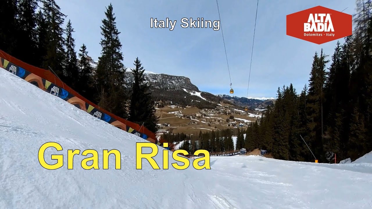Italy Skiing  Gran Risa 2024 Alta Badia #italy #dolomites #skiing #wintersports #mountains