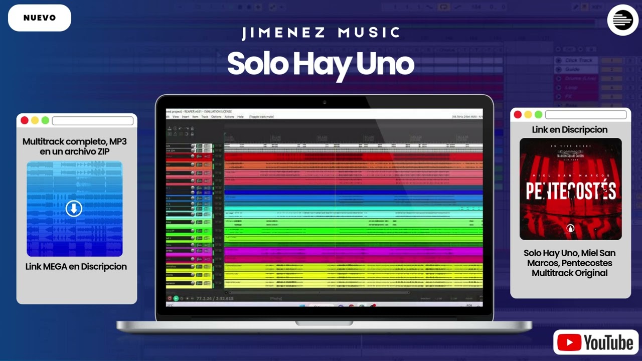 Solo Hay Uno - Multitrack - Miel San Marcos