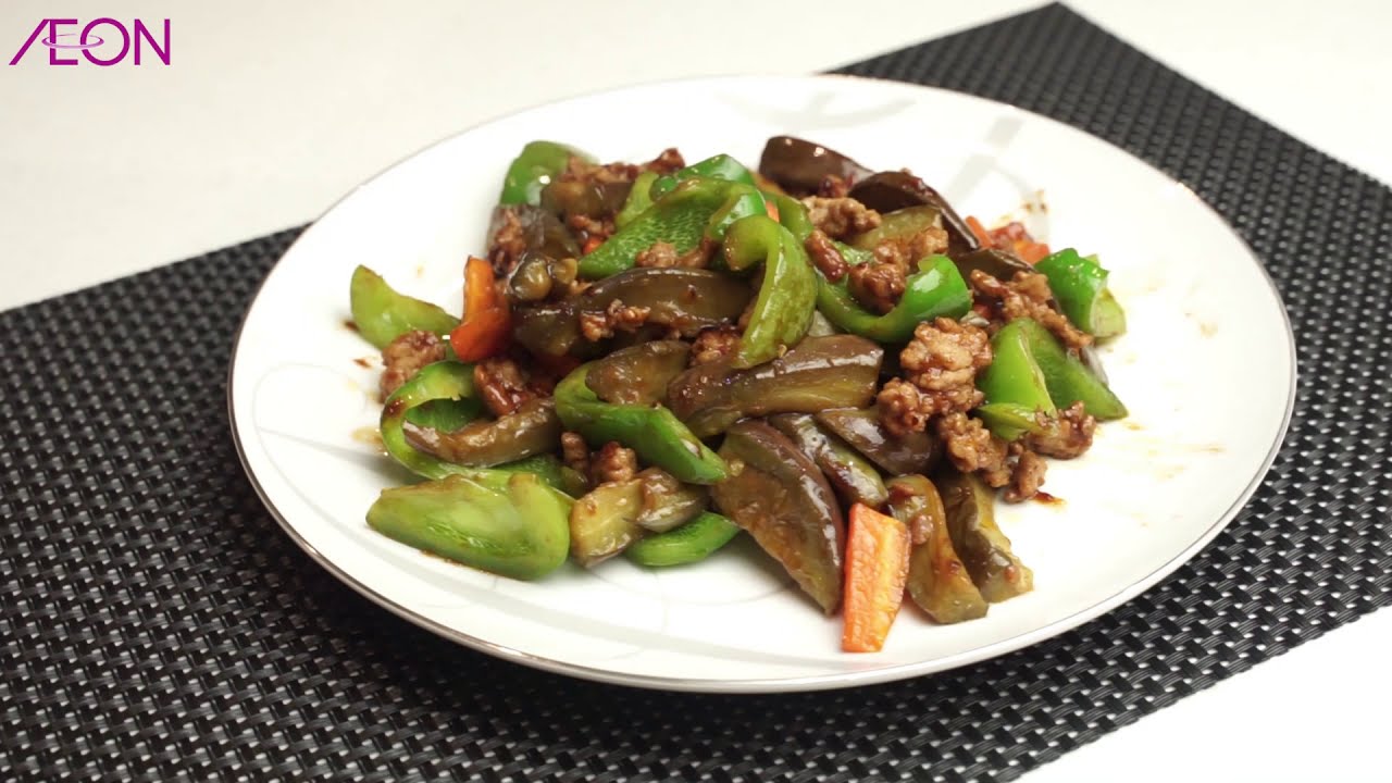TopValu Cooking Demo Fried Mixed Vegetable with Pork Ground