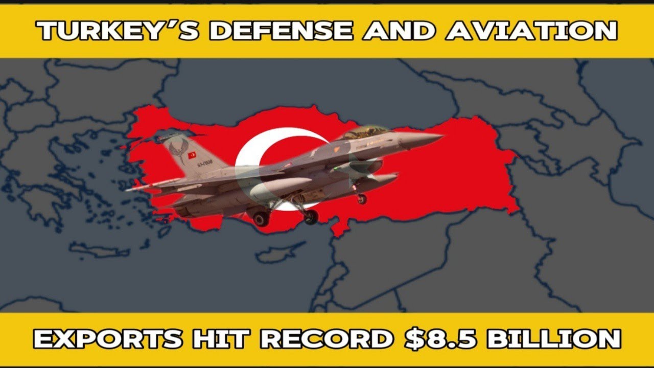 Turkey&rsquo;s Defense and Aviation Exports Hit Record $8.5 Billion in 2025