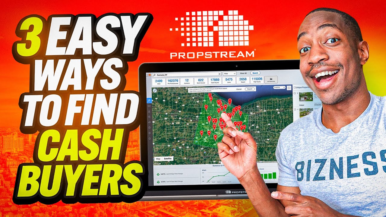 These 3 EASY Ways To Find Cash Buyers On Propstream Wholesale Real Estate