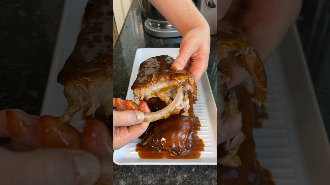 COSTILLAS DE CERDO SUPER TIERNAS🔥🤤