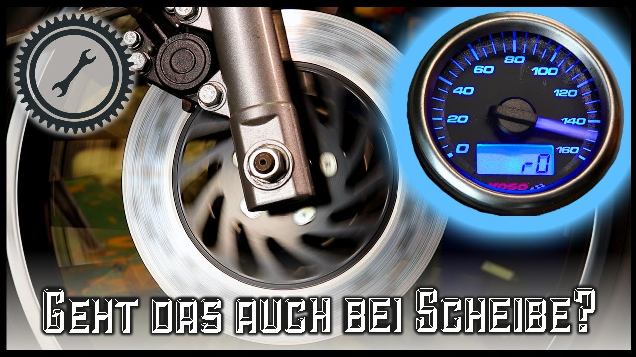 Simson S51 - Funktioniert der Koso Tacho auch bei der Scheibenbremse?