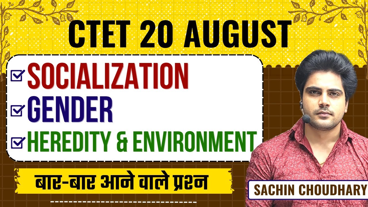 CTET 2023 Topic 16 by Sachin choudhary live 8pm