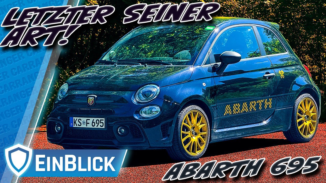 Schöner ABSCHIED? Abarth 695 75° Anniversario - Ist der letzte Abarth als Verbrenner auch der Beste?