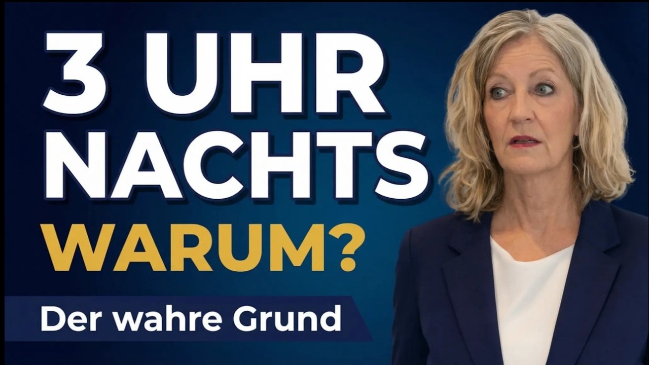 Der wahre Grund, warum du nachts aufwachst (und es ist nicht, was du denkst).
