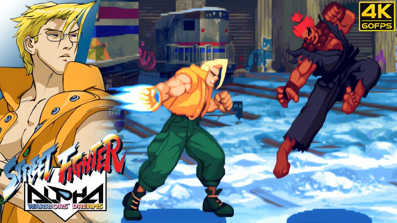 Street Fighter Alpha - Charlie (Arcade / 1995) 4K 60FPS