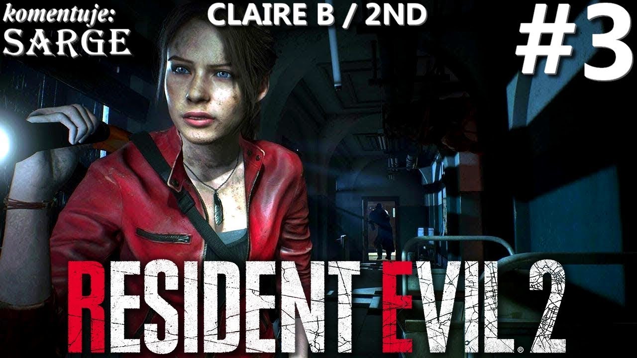 Zagrajmy w Resident Evil 2 Remake PL | Claire B | odc. 3 - Trzy medaliony | Hardcore