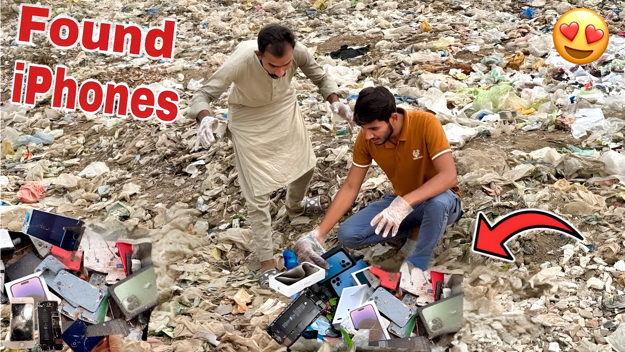 I Found Many iPhone in Garbage