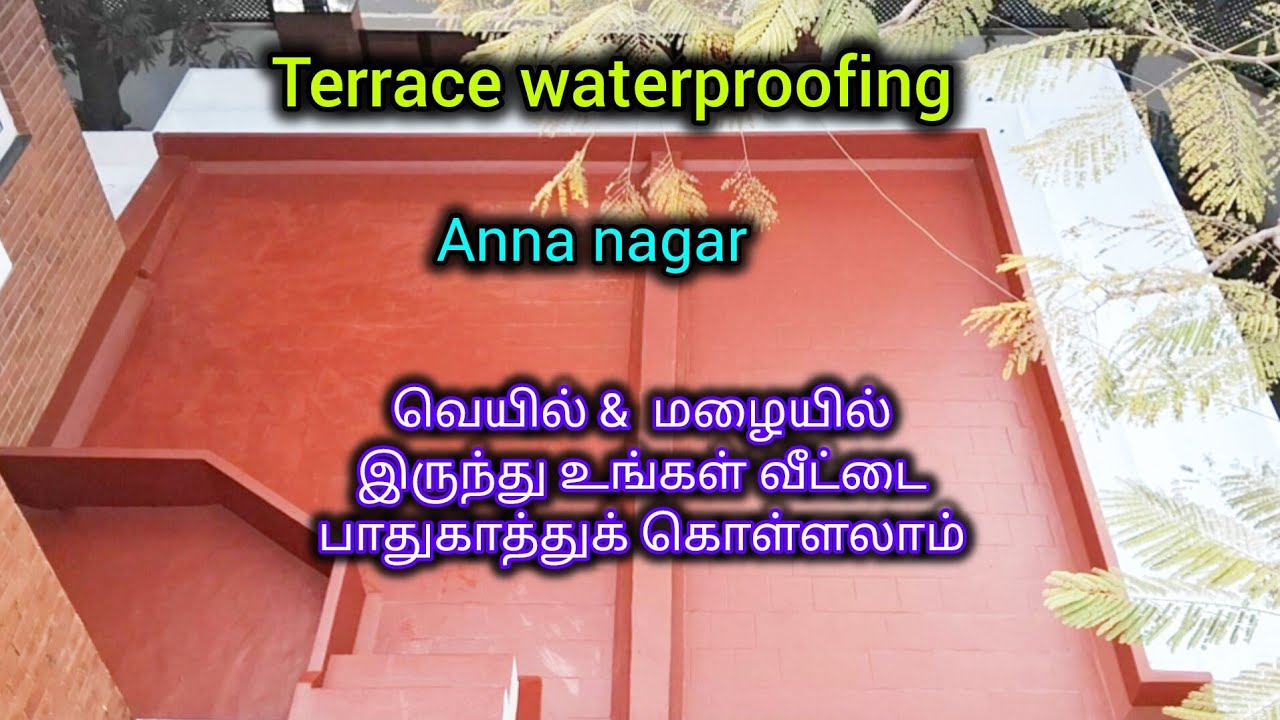 வெயில் & மழை வீட்டை பாதுகாக்க ஒரே தீர்வு #chennaiwaterproofing #terracewaterproofing #shortsviral #