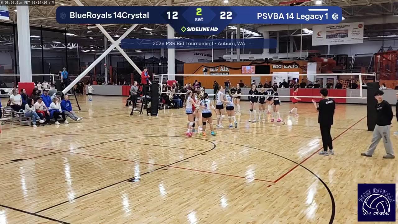 Blue Royals 14  Crystal vs. PSVBA 14 Legacy 1 (2026.03.14)